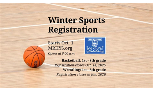Winter Sports Registration Opens Oct. 1