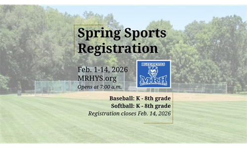 Spring Sports Registration Runs Feb. 1-14